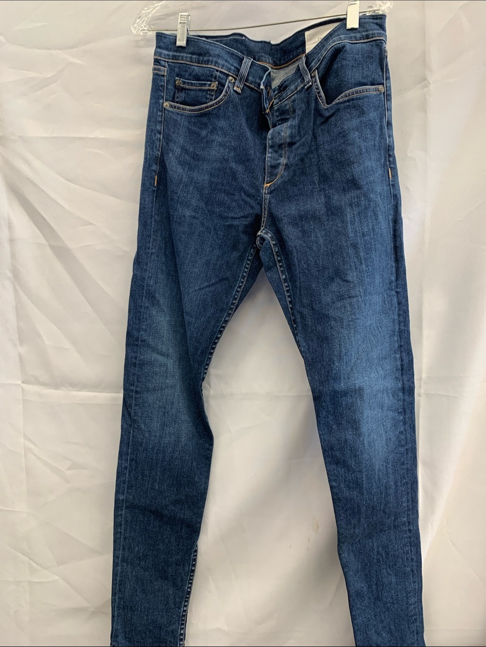 rag & bone Men's Slim Dark Indigo Jeans